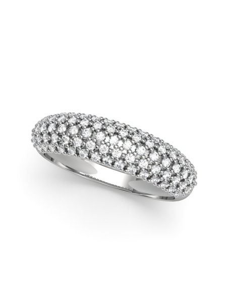ANILLO ORO PAVE DIAMANTE 0,50 CT