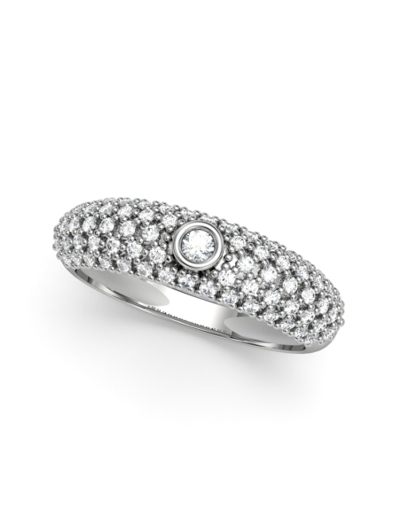 ANILLO ORO DIAMANTE 0,47 CT