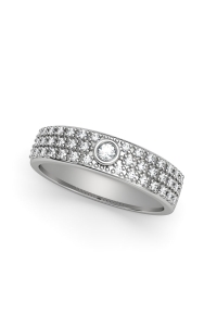 ANILLO ORO PAVE DIAMANTE 0,30 CT
