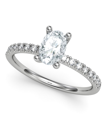 ANILLO ORO BTES 0,50 CT
