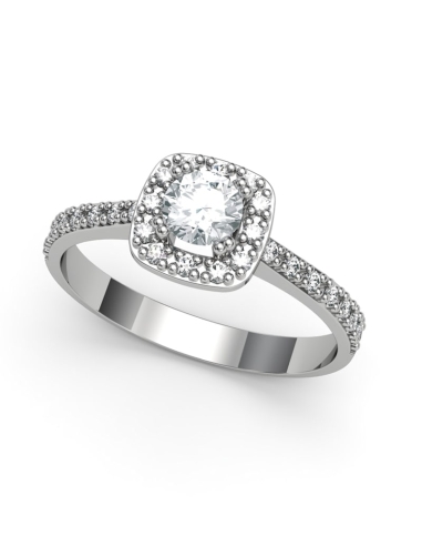 ANILLO ORO BTES 0,43 CT