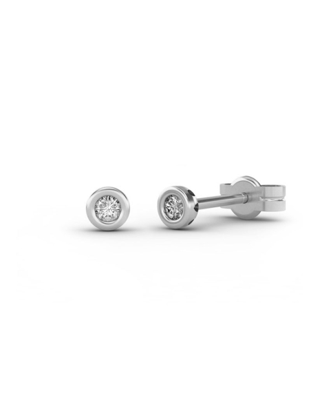 PENDIENTES MY FIRST DIAMOND MANHATTAN DE ORO Y DIAMANTES DE 0,04 CT