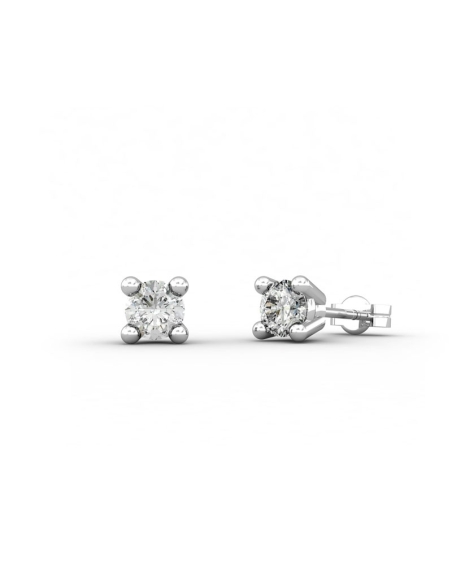 PENDIENTES MONTMARTRE DE ORO Y DIAMANTES DE 0,60 CT