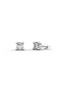 PENDIENTES MONTMARTRE DE ORO Y DIAMANTES DE 0,70 CT