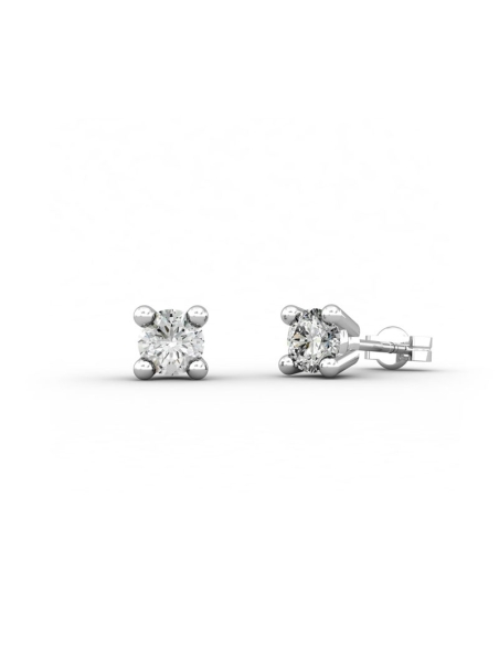 PENDIENTES MONTMARTRE DE ORO Y DIAMANTES DE 0,70 CT