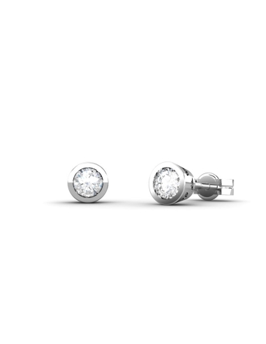 PENDIENTES CAMDEN DE ORO Y DIAMANTES DE 0,30 CT