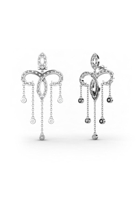 PENDIENTES ALDARA DE ORO Y DIAMANTES DE 0,50 CT