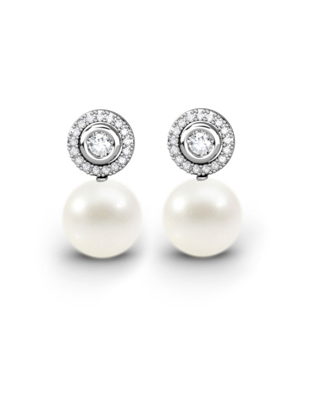 PENDIENTES ORO DIAMANTE 0,34 CT
