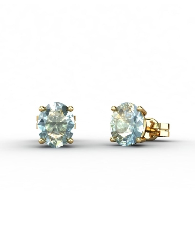 PENDIENTES OSIRIS ORO Y  5X4MM