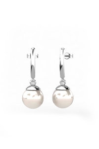 PENDIENTES ORO PERLA AUSTRALIANA