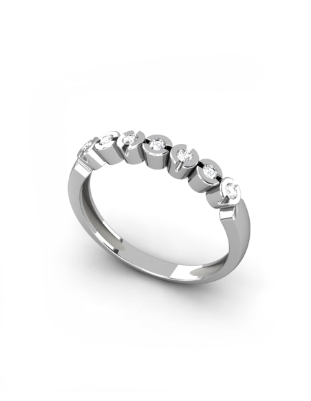 ANILLO ORO DIAMANTE 0.17 CT