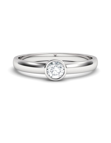 ANILLO MANHATTAN DE ORO Y DIAMANTE DE 0,15 CT