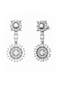 PENDIENTES DESMONTABLES 2 EN 1 LE BLANC DE ORO Y...