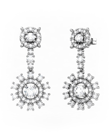 PENDIENTES DESMONTABLES 2 EN 1 LE BLANC DE ORO...