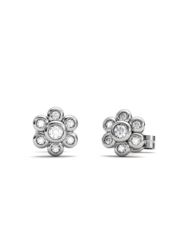 PENDIENTE ORO DIAMANTE 0,13 CT