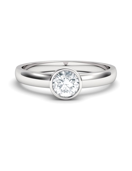 ANILLO MANHATTAN DE ORO Y DIAMANTE DE 0,30 CT