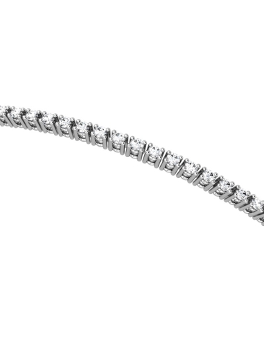PULSERA ORO DIAMANTES 1,00CT RIVIERE