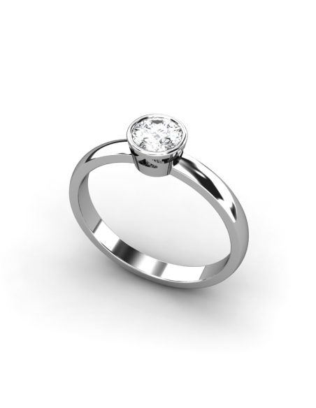 ANILLO MANHATTAN DE ORO Y DIAMANTE DE 0,50 CT