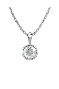 COLGANTE MANHATTAN DE ORO Y DIAMANTE DE 0,70 CT