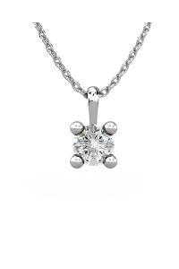 COLGANTE MONTMARTRE DE ORO Y DIAMANTE DE 0,30 CT