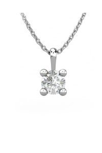 COLGANTE MONTMARTRE DE ORO Y DIAMANTE DE 0,35 CT