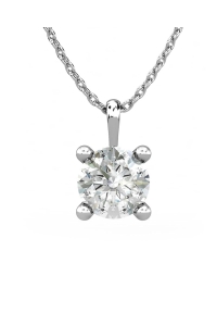 COLGANTE MONTMARTRE DE ORO Y DIAMANTE DE 0,80 CT