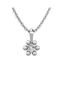 COLGANTE VENDOME DE ORO Y DIAMANTE DE 0,15 CT