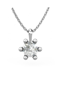 COLGANTE VENDOME DE ORO Y DIAMANTE DE 0,45 CT