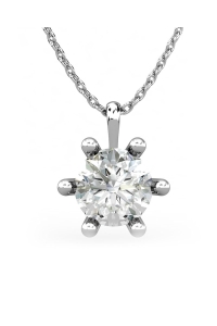COLGANTE VENDOME DE ORO Y DIAMANTE DE 1,00 CT