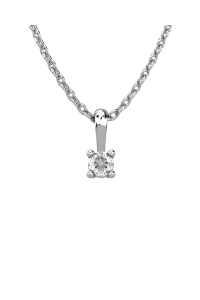 COLGANTE SOHO DE ORO Y DIAMANTE DE 0,15 CT