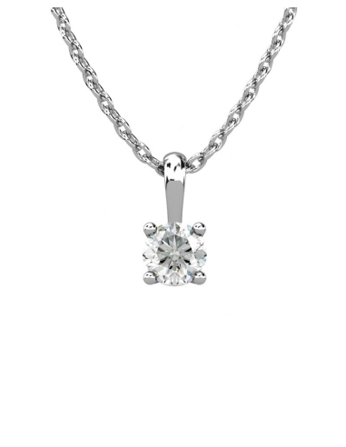 COLGANTE SOHO DE ORO Y DIAMANTE DE 0,40 CT