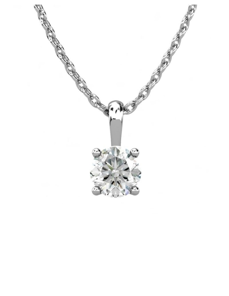 COLGANTE SOHO DE ORO Y DIAMANTE DE 0,70 CT