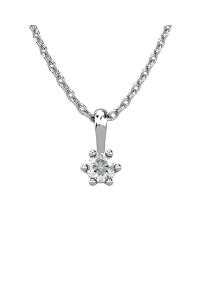 COLGANTE BROOKLYN DE ORO Y DIAMANTE DE 0,15 CT