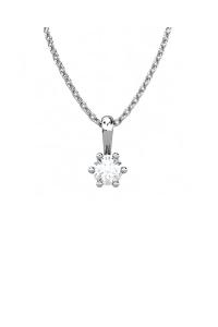 COLGANTE BROOKLYN DE ORO Y DIAMANTE DE 0,35 CT
