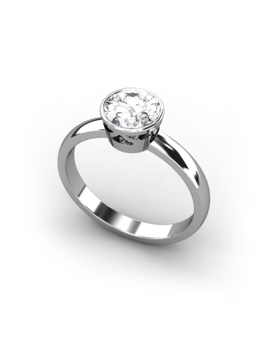 ANILLO MANHATTAN DE ORO Y DIAMANTE DE 1,00 CT