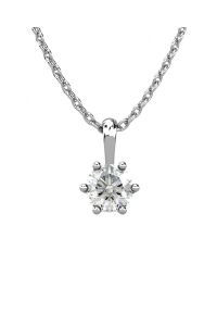 COLGANTE BROOKLYN DE ORO Y DIAMANTE DE 0,70 CT