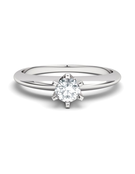 ANILLO LES HALLES DE ORO Y DIAMANTE DE 0,20 CT