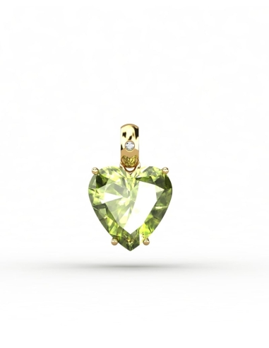 COLGANTE GAIA DE ORO Y DIAMANTES DE 0,01 CT CON...