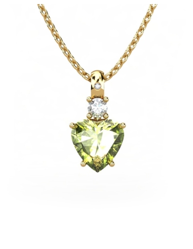COLGANTE GAIA DE ORO GAIA CON DIAMANTE DE 0,01...