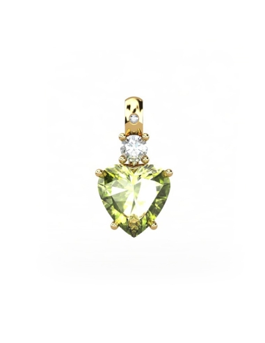 COLGANTE GAIA DE ORO GAIA CON DIAMANTE DE 0,01...