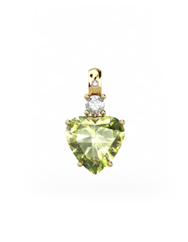 COLGANTE GAIA DE ORO GAIA CON DIAMANTE DE 0,01...