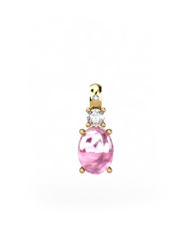 COLGANTE GAIA DE ORO GAIA CON DIAMANTE DE 0,01...