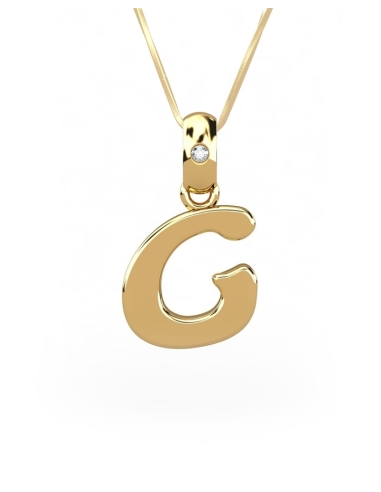 GARGANTILLA EGO DE ORO Y DIAMANTE DE 0,01 CT...