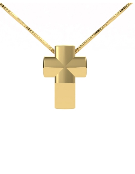 GARGANTILLA DE ORO CRUZ