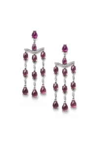 PENDIENTES DE ORO ETERNA PRIMAVERA DE DIAMANTES 0,54 CT Y...