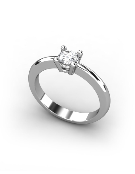 ANILLO MONTMARTRE DE ORO Y DIAMANTE DE 0,40 CT