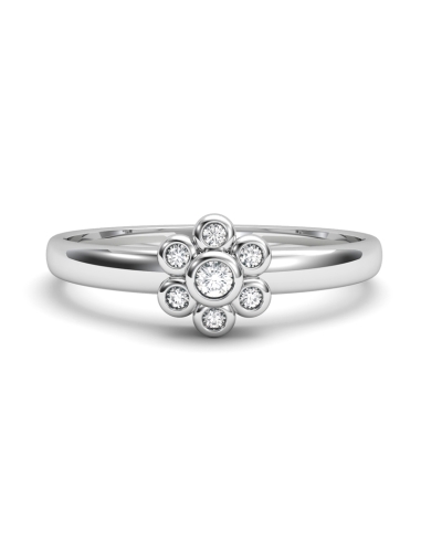 ANILLO ORO BTE 0,07 CT