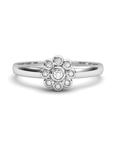 ANILLO ORO BTE 0,08 CT
