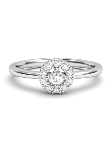 ANILLO ORO DIAMANTE 0.11 CT