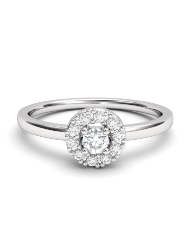 ANILLO ORO Y DIAMANTE 0.12CT